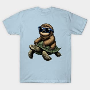 Sloth and Turtle Vibes T-Shirt
